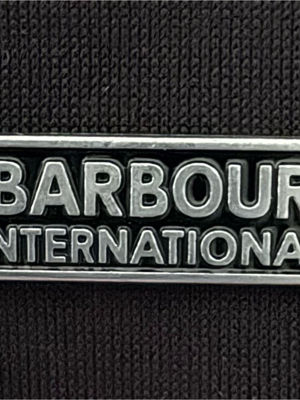 Barbour International Women's Dunnet Quilted Front Zip Sweatshirt Jacket Size 6 - Picture 5 of 8